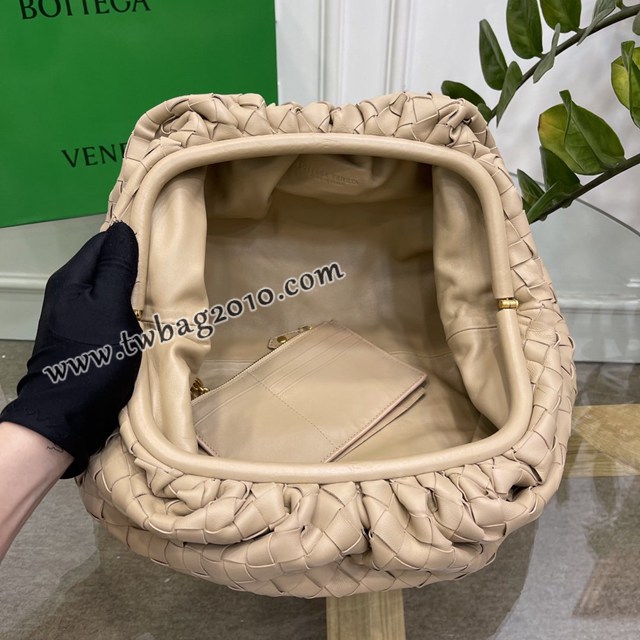 Bottega veneta高端女包 98062 寶緹嘉升級版大號編織雲朵包 BV經典款純手工編織羔羊皮女包  gxz1168
